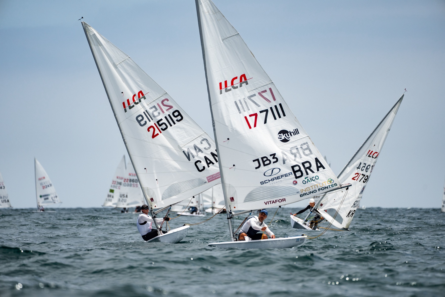 Bruno Fontes no ILCA North Americans 2026